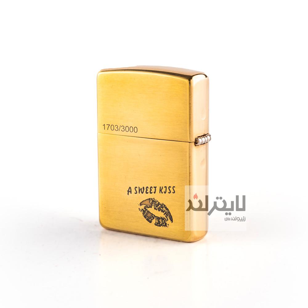 فندک زیپو مدل Brushed Brass CT021 کد 204b 2 فندک زیپو مدل Brushed Brass CT021 کد 204b - Image 2