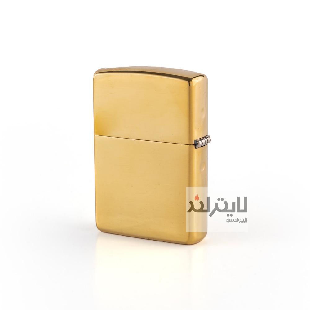 فندک زیپو مدل Brushed Brass CT042 کد 204b 2 فندک زیپو مدل Brushed Brass CT042 کد 204b - Image 2