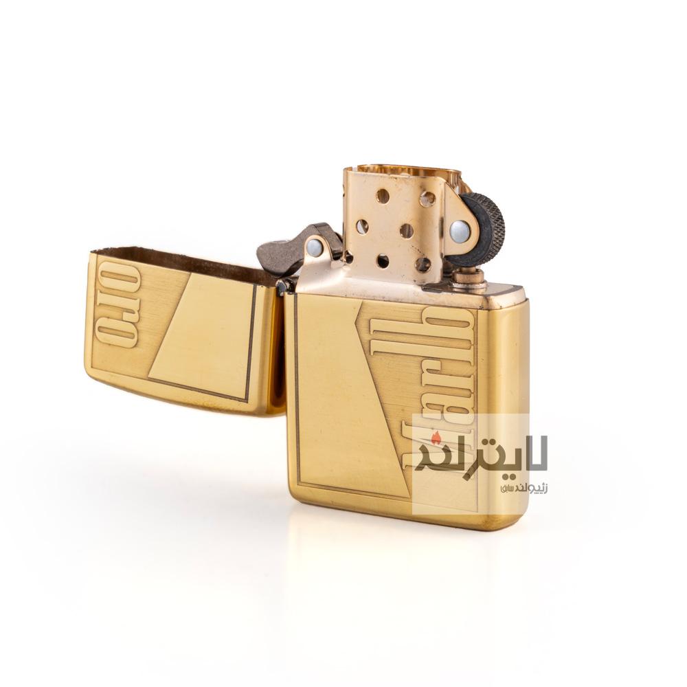 فندک زیپو مدل Brushed Brass CT042 کد 204b 3 فندک زیپو مدل Brushed Brass CT042 کد 204b - Image 3