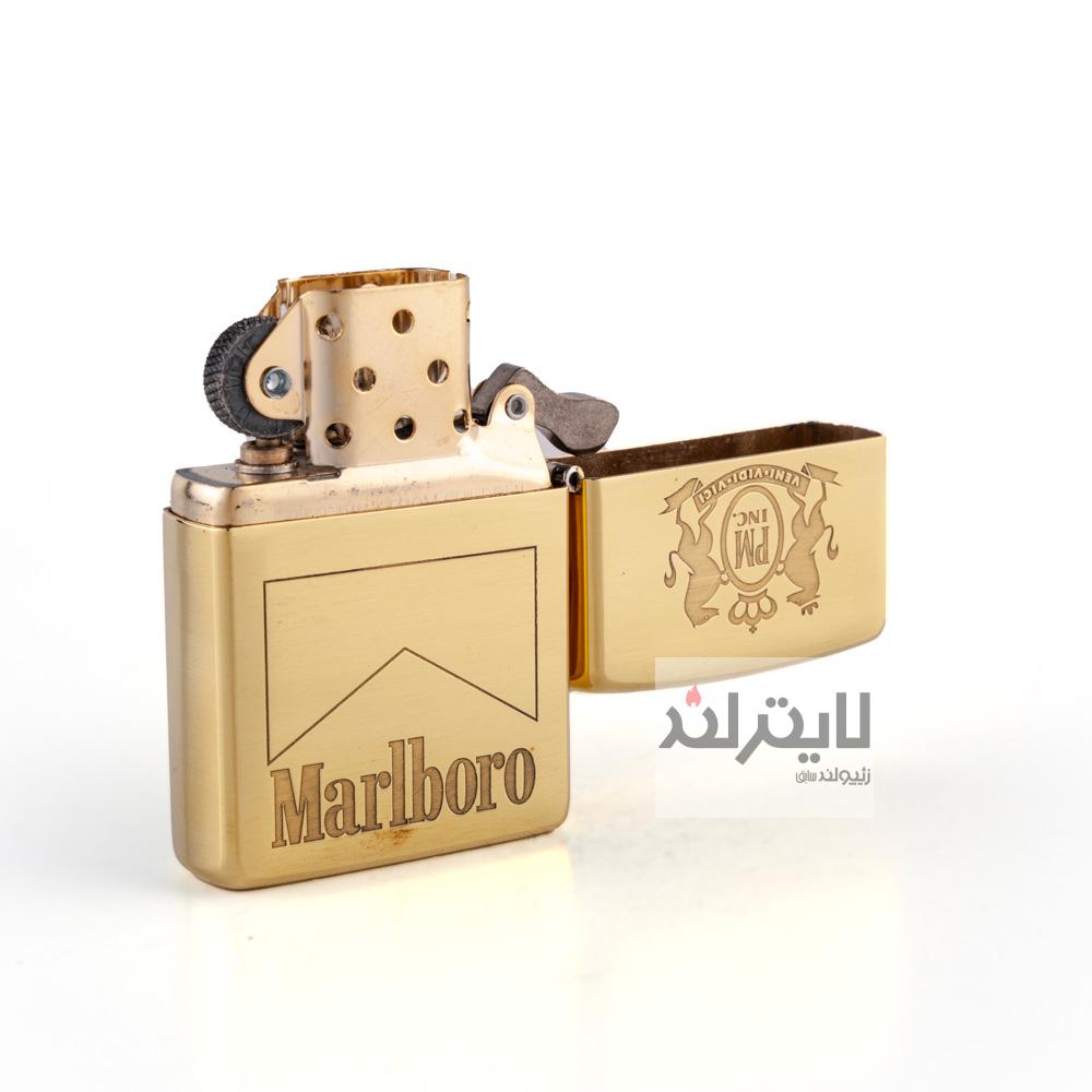 فندک زیپو مدل Brushed Brass CT061 کد 204b 4 فندک زیپو مدل Brushed Brass CT061 کد 204b - Image 4