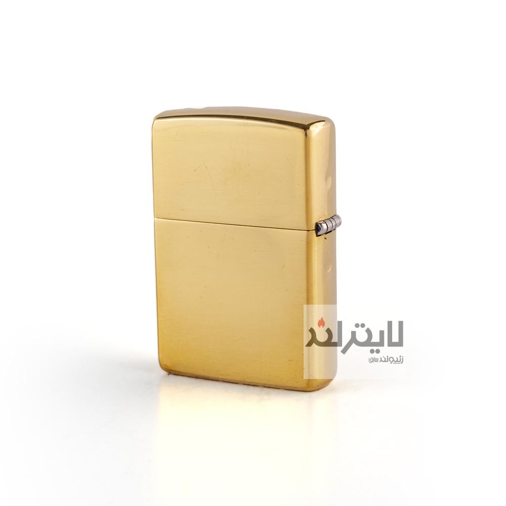 فندک زیپو مدل Brushed Brass CT132 کد 204b 2 فندک زیپو مدل Brushed Brass CT132 کد 204b - Image 2