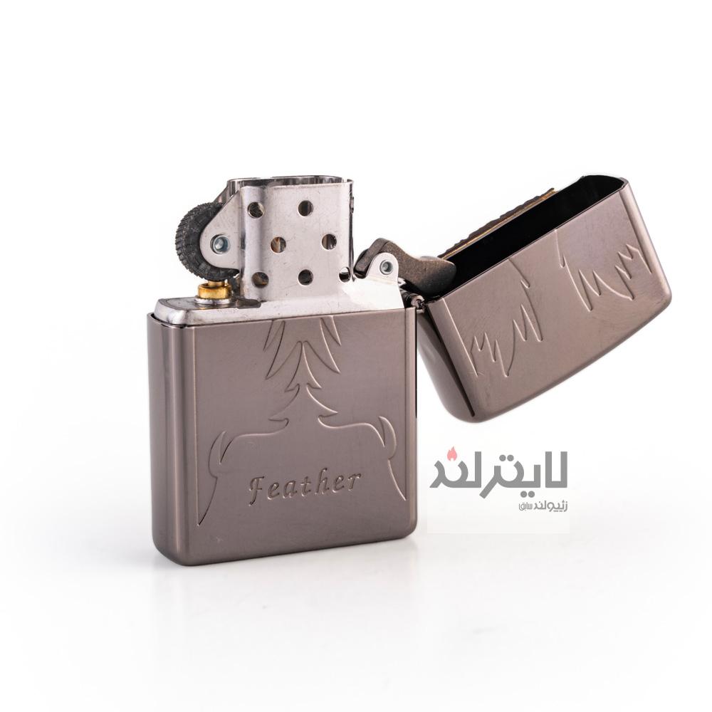 فندک زیپو مدل Feather 4 فندک زیپو مدل Feather - Image 4