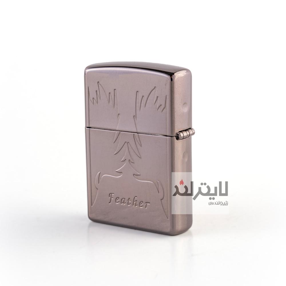 فندک زیپو مدل Feather 2 فندک زیپو مدل Feather - Image 2