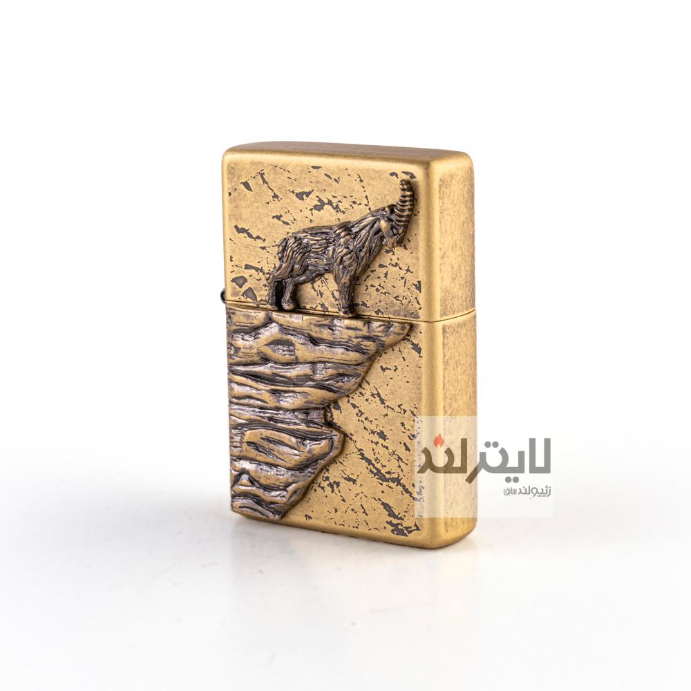 فندک زیپو مدل 230Lonely Goat Br 8024 1 فندک زیپو مدل 230Lonely Goat Br 8024