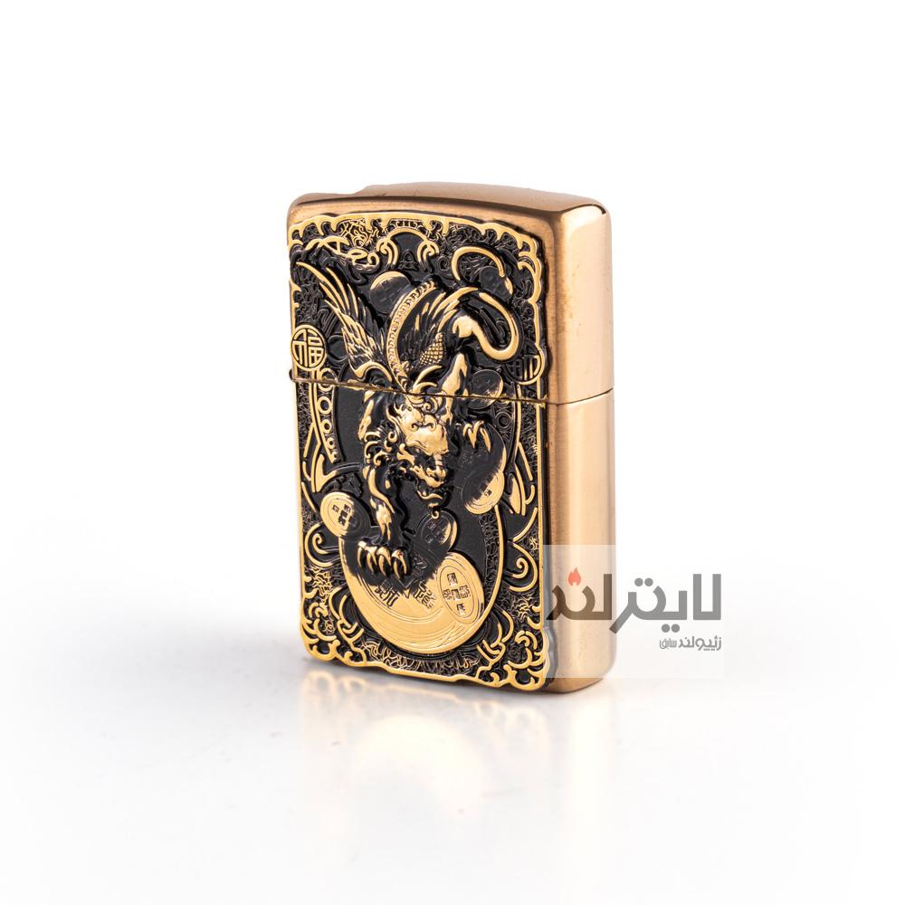 فندک زیپو مدل JZ24614 1 فندک زیپو مدل JZ24614