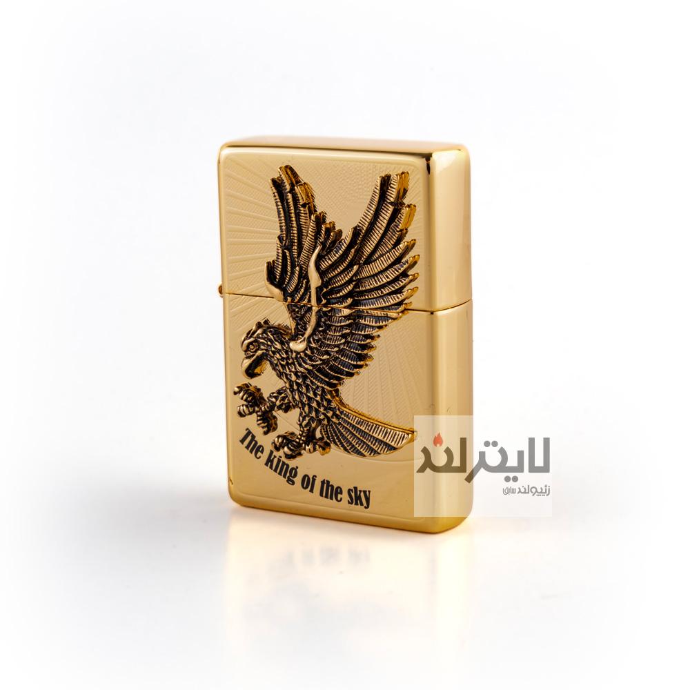 فندک زیپو مدل The King Of The Sky 8110 GD 1 فندک زیپو مدل The King Of The Sky 8110 GD