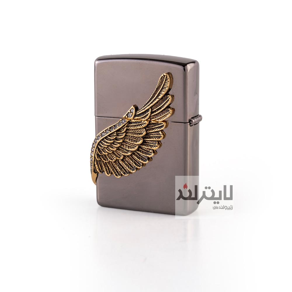 فندک زیپو مدل Love Wings 1 BK 2403 3 فندک زیپو مدل Love Wings 1 BK 2403 - Image 3