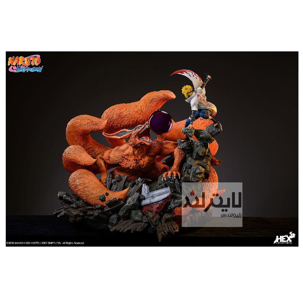 فیگور Minato Namikaze vs Kurama از انیمه Naruto Shippuden ساخت شرکت Hex Collectible 2 فیگور Minato Namikaze vs Kurama از انیمه Naruto Shippuden ساخت شرکت Hex Collectible - Image 2