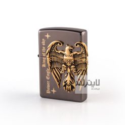 فندک زیپو مدل Power Eagle EMB BK