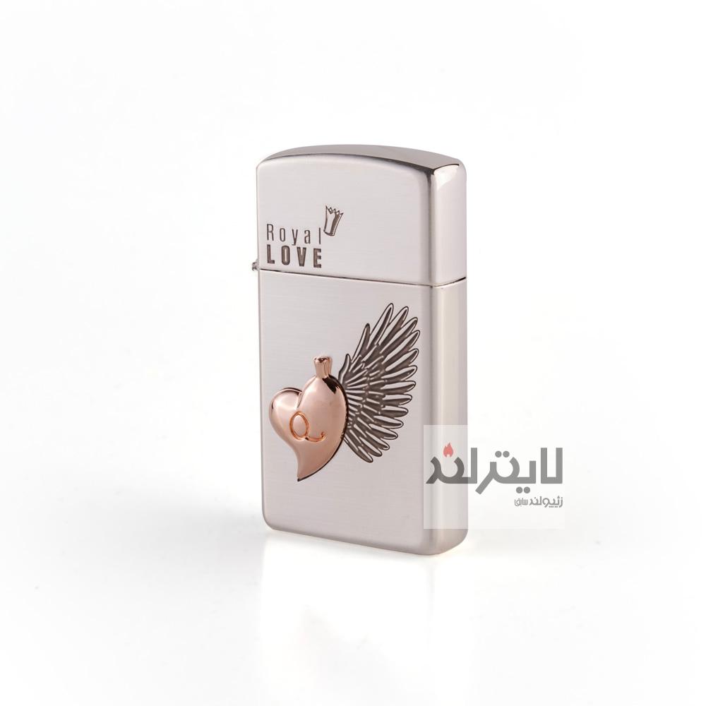 فندک زیپو مدل S Royal Love SI 1651 1 فندک زیپو مدل S Royal Love SI 1651