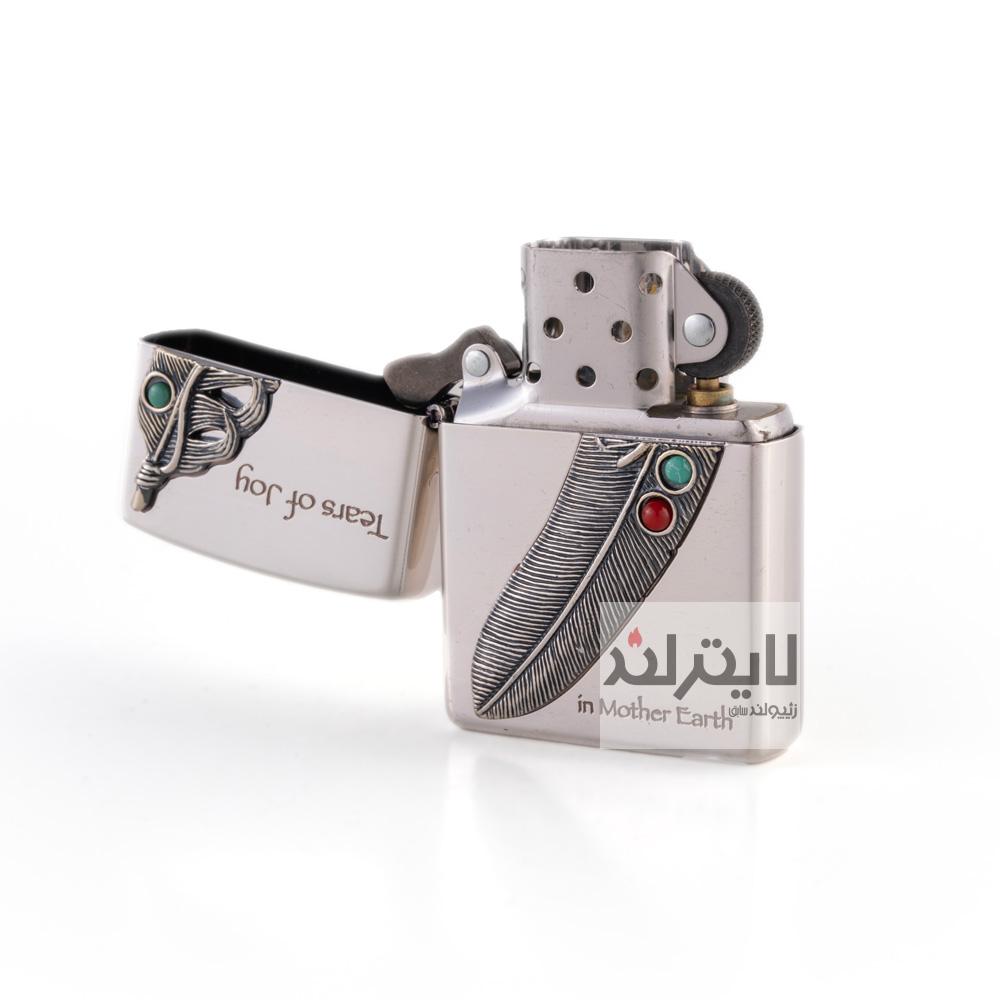 فندک زیپو مدل Tears Of Joy In Mother Earth 3 فندک زیپو مدل Tears Of Joy In Mother Earth - Image 3