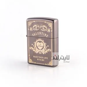 فندک زیپو مدل Valentine 1 BK 2401