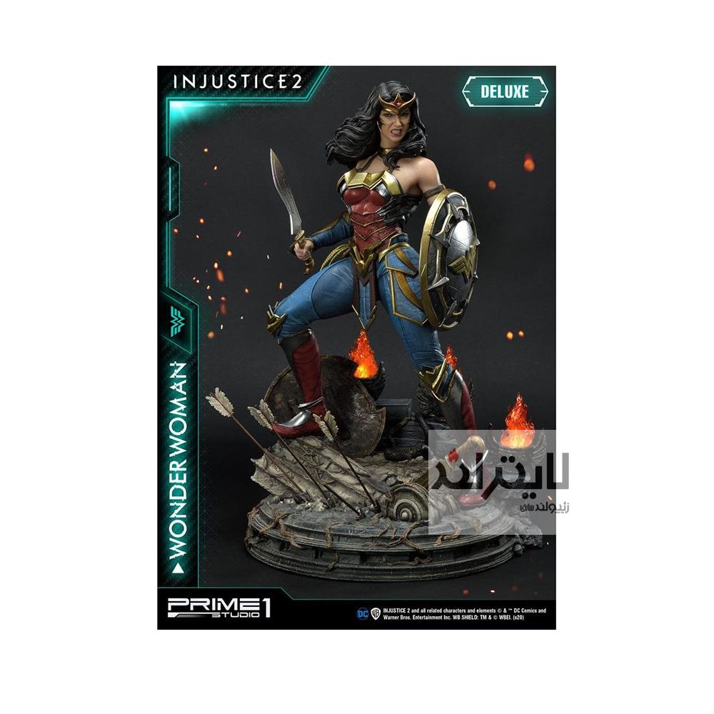 فیگور Wonder Woman از فیلم Injustice 2 ساخت شرکت Prime 1 Studio 1 فیگور Wonder Woman از فیلم Injustice 2 ساخت شرکت Prime 1 Studio