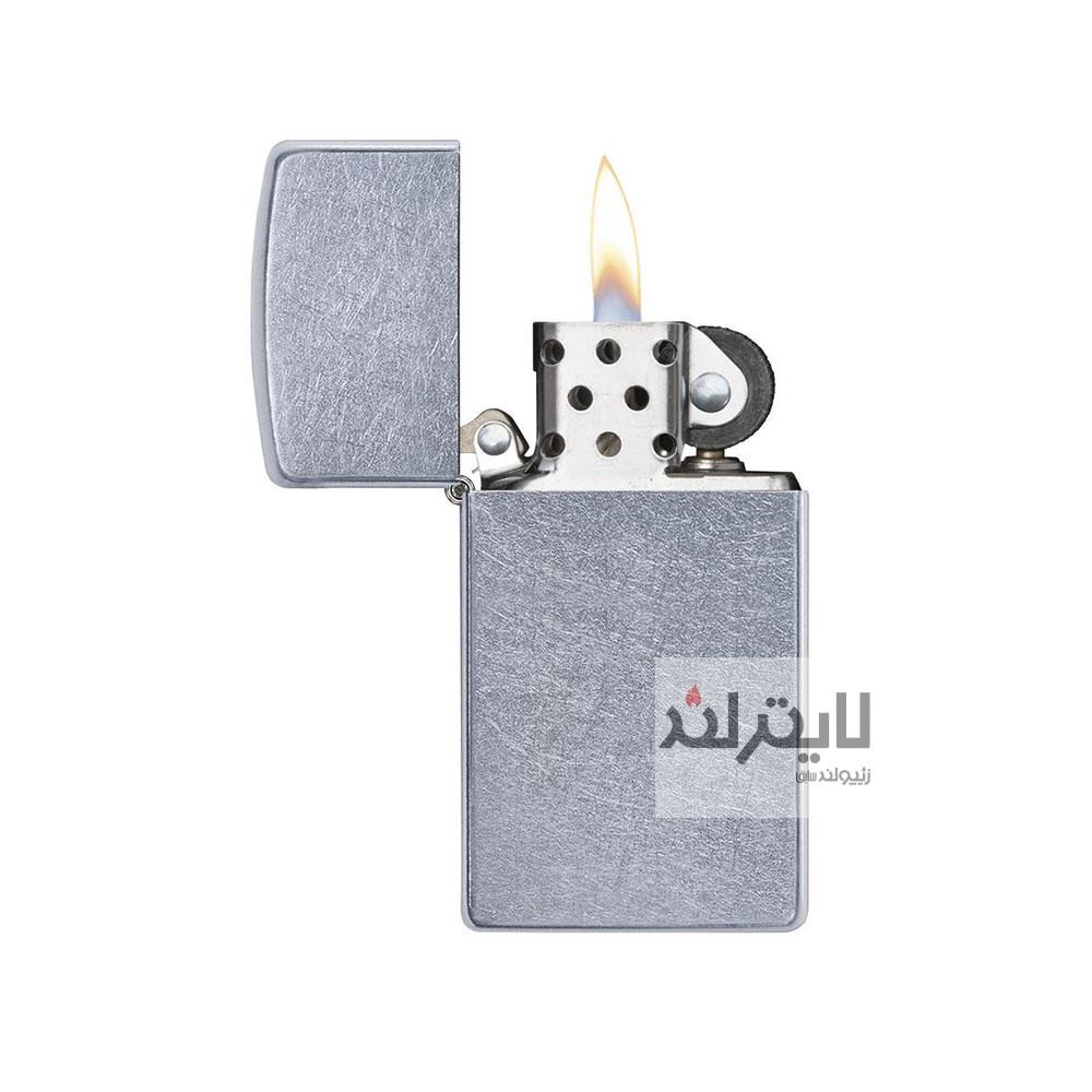 فندک زیپو مدل Slim Street Chrome کد 1607 2 فندک زیپو مدل Slim Street Chrome کد 1607 - Image 2