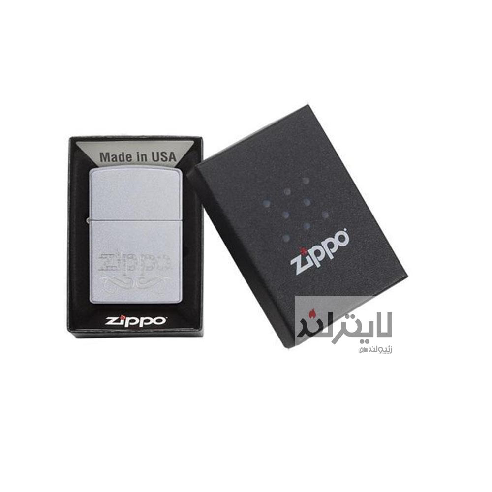 فندک زیپو مدل Zippo Scroll کد 24335 4 فندک زیپو مدل Zippo Scroll کد 24335 - Image 4