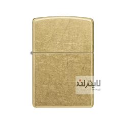 فندک زیپو مدل Regular Street Brass کد 48267
