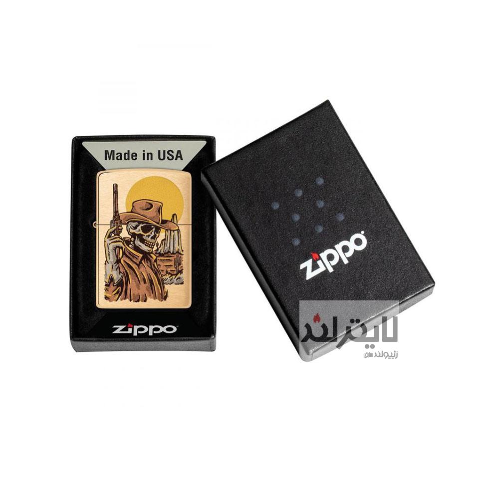 فندک زیپو مدل Cowboy Skull Design کد 48519 4 فندک زیپو مدل Cowboy Skull Design کد 48519 - Image 4