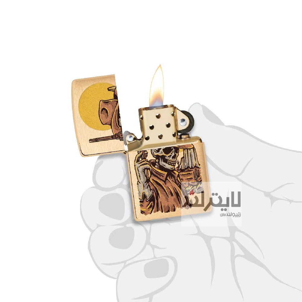 فندک زیپو مدل Cowboy Skull Design کد 48519 3 فندک زیپو مدل Cowboy Skull Design کد 48519 - Image 3