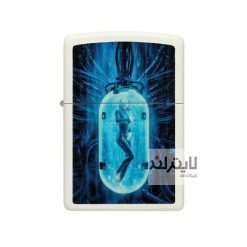 فندک زیپو Woman In Tube Design کد ۴۸۵۲۰