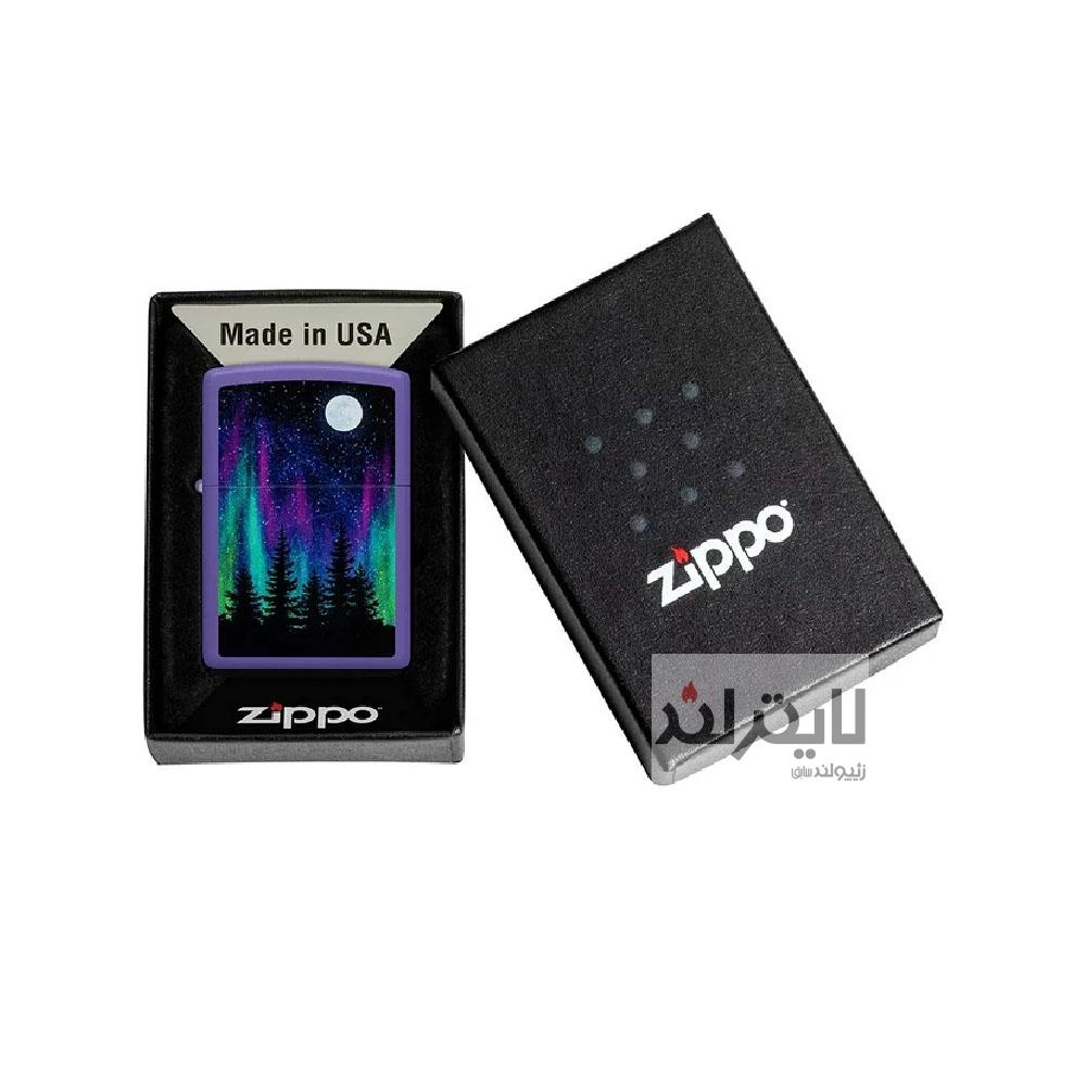 فندک زیپو Night In The Forest Design کد 48565 4 فندک زیپو Night In The Forest Design کد 48565 - Image 4