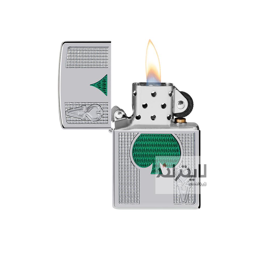 فندک زیپو مدل Armor Ace Design کد 167 2 فندک زیپو مدل Armor Ace Design کد 167 - Image 2