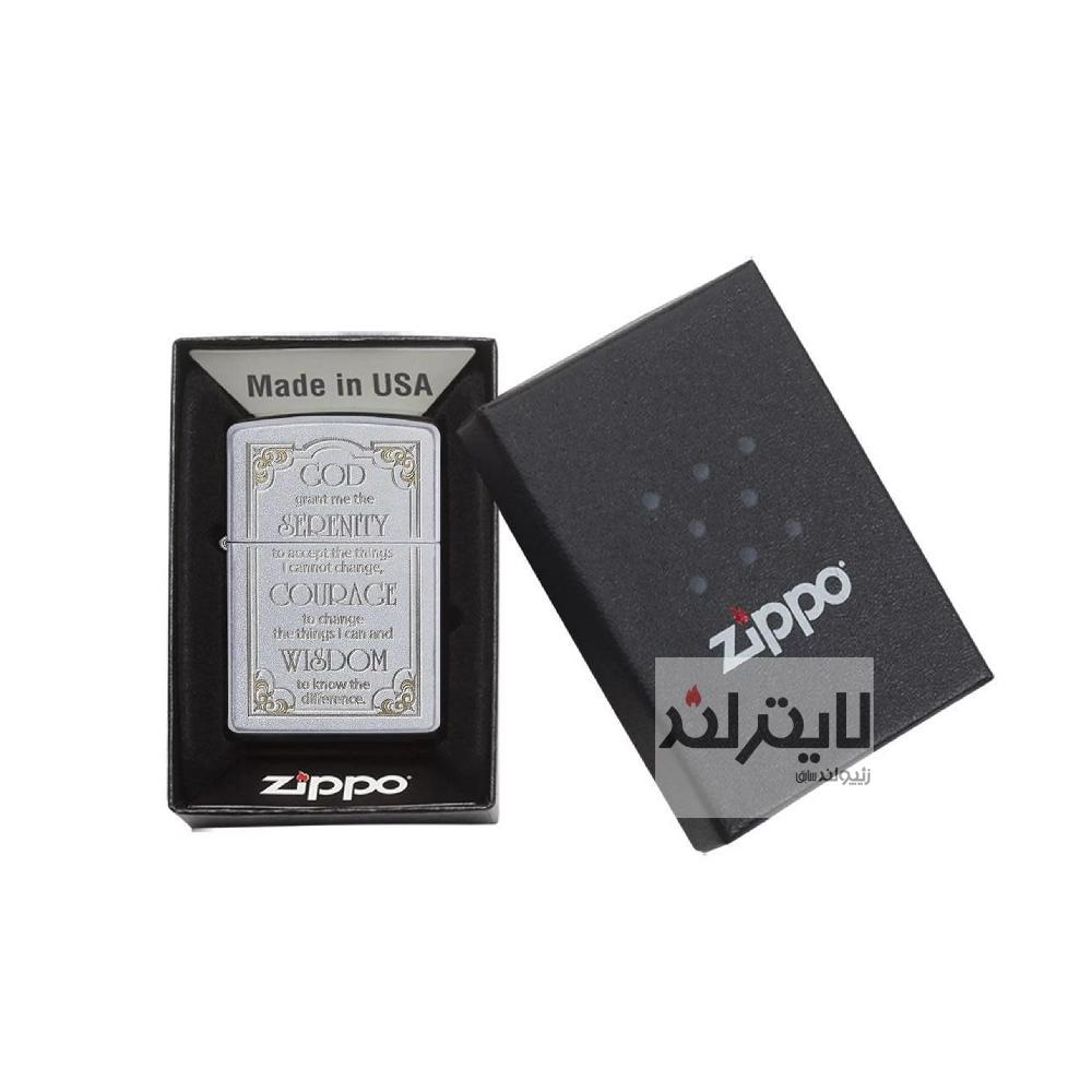 فندک زیپو مدل Serenity Prayer کد 28458 4 فندک زیپو مدل Serenity Prayer کد 28458 - Image 4