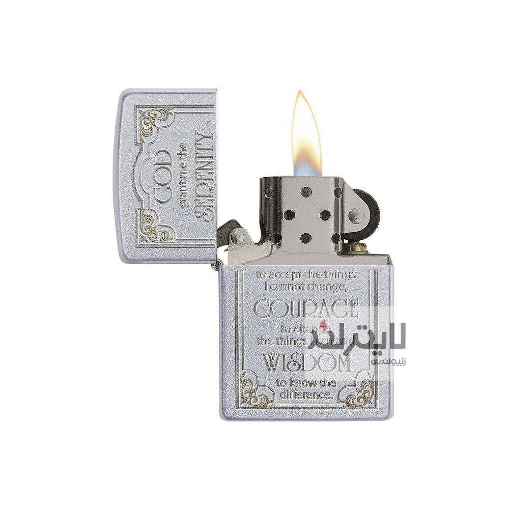 فندک زیپو مدل Serenity Prayer کد 28458 2 فندک زیپو مدل Serenity Prayer کد 28458 - Image 2