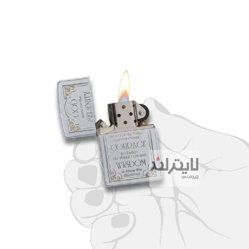 فندک زیپو مدل Serenity Prayer کد 28458 3 فندک زیپو مدل Serenity Prayer کد 28458 - Image 3