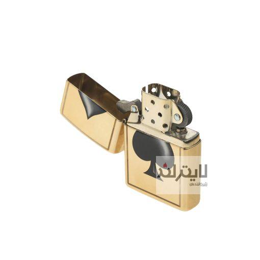 29094 Spade Lighter Gold and Black 01