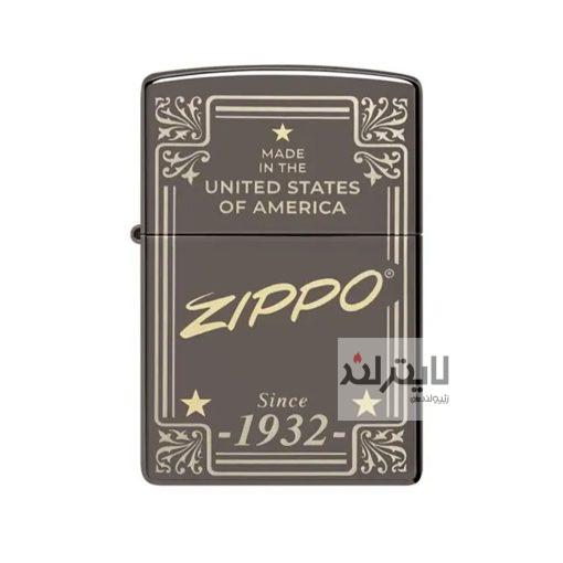 48715 zippo framed design 1