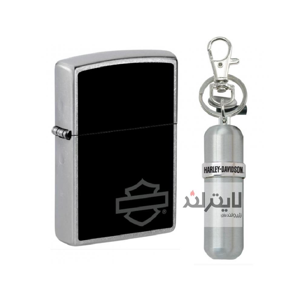 فندک زیپو مدل Harley-Davidson Fuel Canister Gift Set کد 46131 1 فندک زیپو مدل Harley-Davidson Fuel Canister Gift Set کد 46131