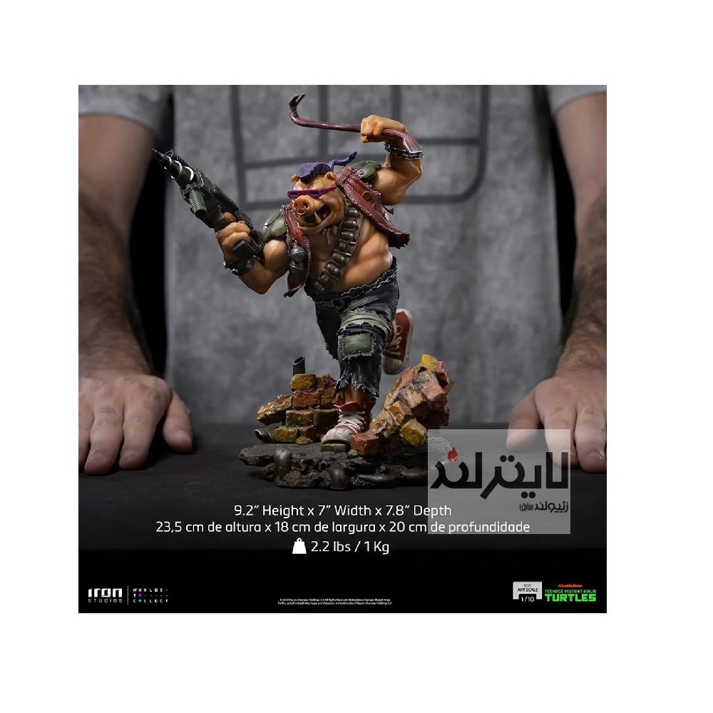 فیگور Bebop از فیلم Teenage Mutant Ninja Turtles ساخت شرکت Iron Studios 5 فیگور Bebop از فیلم Teenage Mutant Ninja Turtles ساخت شرکت Iron Studios - Image 5