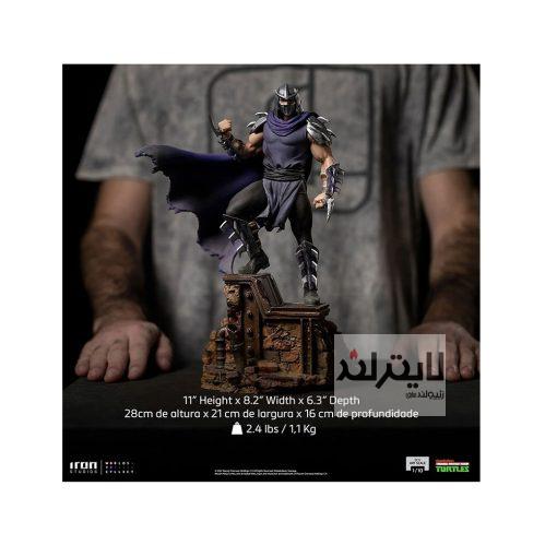 TEENAGE MUTANT NINJA TURTLES SHREDDER BDS ART SCALE STATUE BY IRON STUDIOS 3