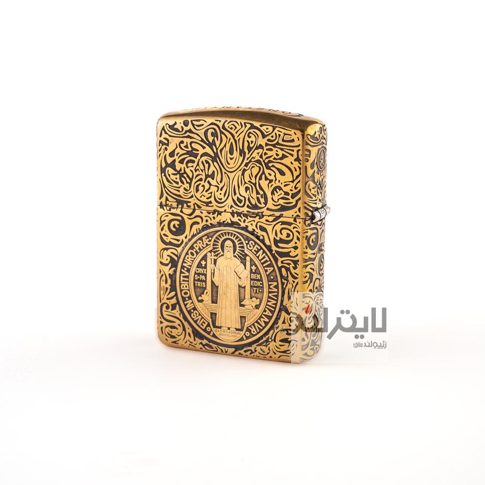 فندک زیپو مدل BR FIN BR Armor Heavy Russia Constantine کد 168 2 فندک زیپو مدل BR FIN BR Armor Heavy Russia Constantine کد 168 - Image 2