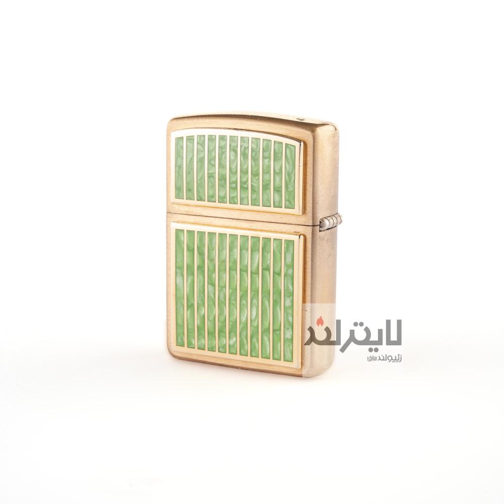 فندک زیپو کد ۲۸۴ مدل Green Marble 2 فندک زیپو کد ۲۸۴ مدل Green Marble - Image 2