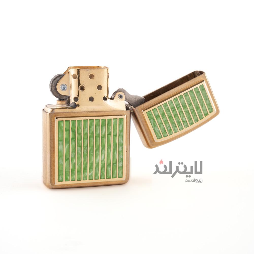 فندک زیپو کد ۲۸۴ مدل Green Marble 3 فندک زیپو کد ۲۸۴ مدل Green Marble - Image 3