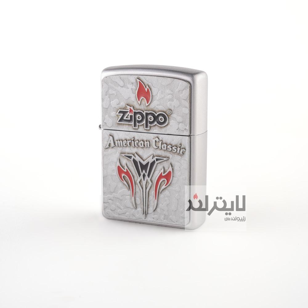 فندک زیپو مدل American Metal کد 21151 1 فندک زیپو مدل American Metal کد 21151