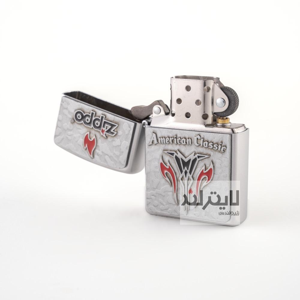 فندک زیپو مدل American Metal کد 21151 3 فندک زیپو مدل American Metal کد 21151 - Image 3