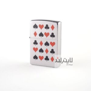 فندک زیپو مدل Card Suits کد ۲۰۳۷۴
