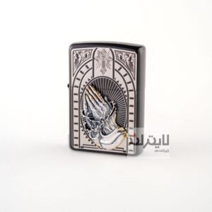 فندک زیپو مدل Praying Hands BK&SV