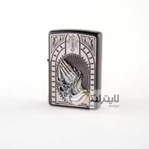 فندک زیپو مدل Praying Hands BK&SV