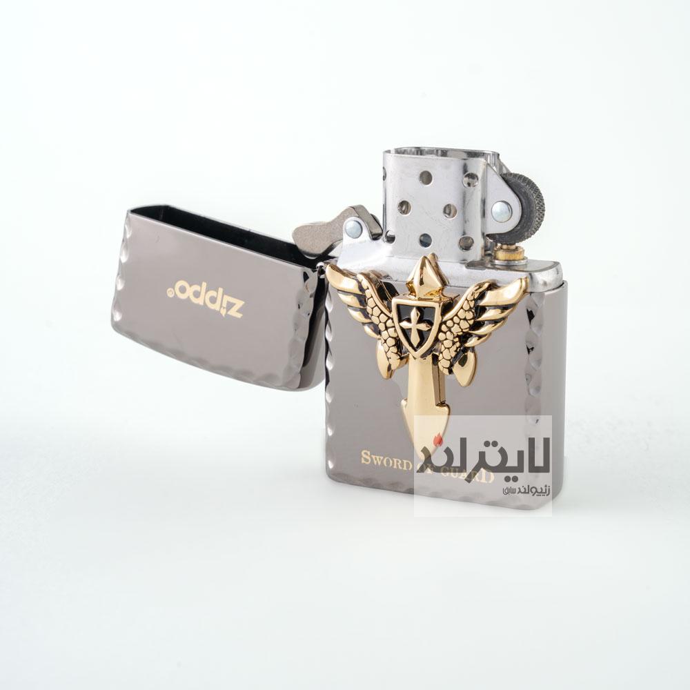 فندک زیپو مدل Sword Of Guard 2056B 3 فندک زیپو مدل Sword Of Guard 2056B - Image 3