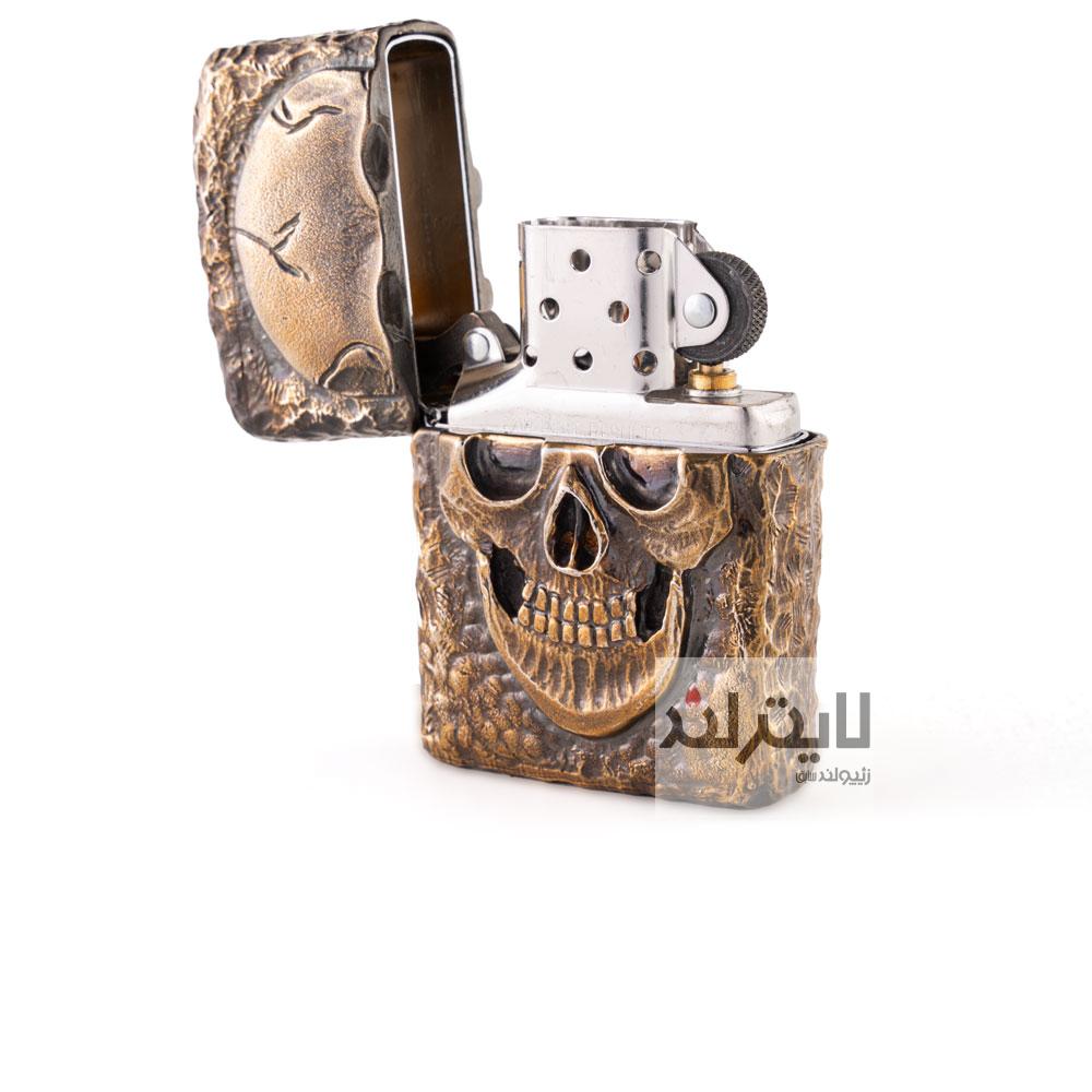 فندک زیپو مدل Metal Jacket Skull 3 فندک زیپو مدل Metal Jacket Skull - Image 3