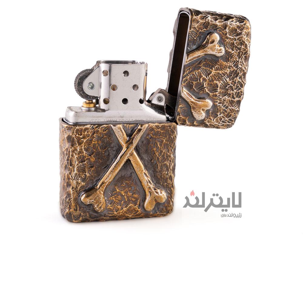 فندک زیپو مدل Metal Jacket Skull 4 فندک زیپو مدل Metal Jacket Skull - Image 4