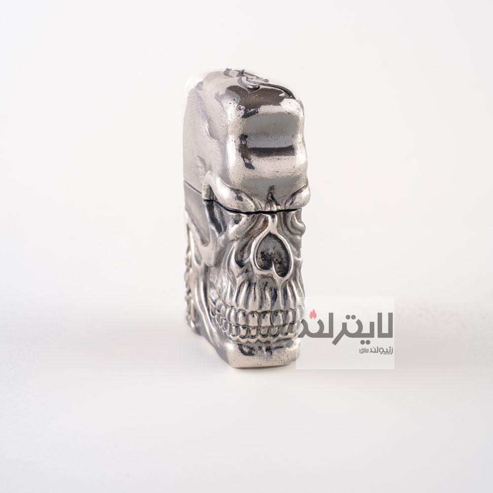 فندک زیپو مدل Silver Jacket Skull TR-BSF 1200 6 فندک زیپو مدل Silver Jacket Skull TR-BSF 1200 - Image 6