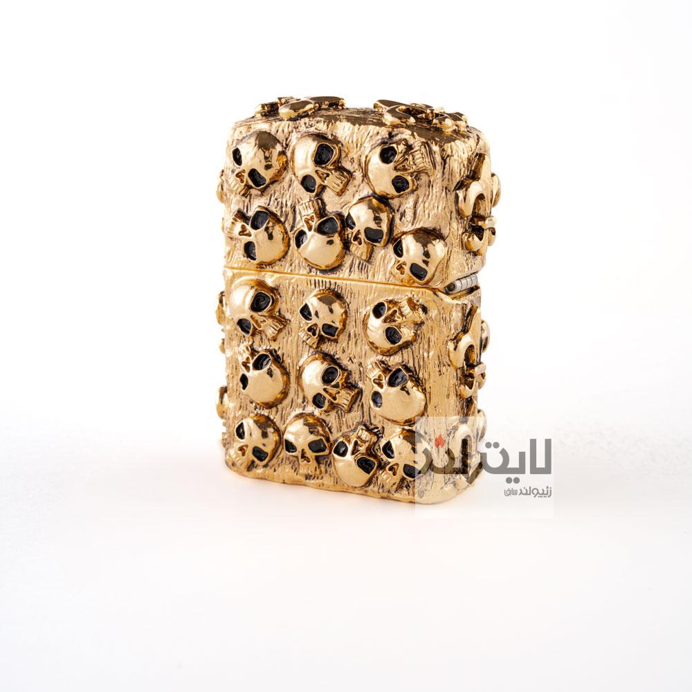 فندک زیپو مدل Metal Jacket Skull GII 1200 2 فندک زیپو مدل Metal Jacket Skull GII 1200 - Image 2