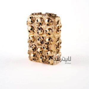 فندک زیپو مدل Metal Jacket Skull GII 1200