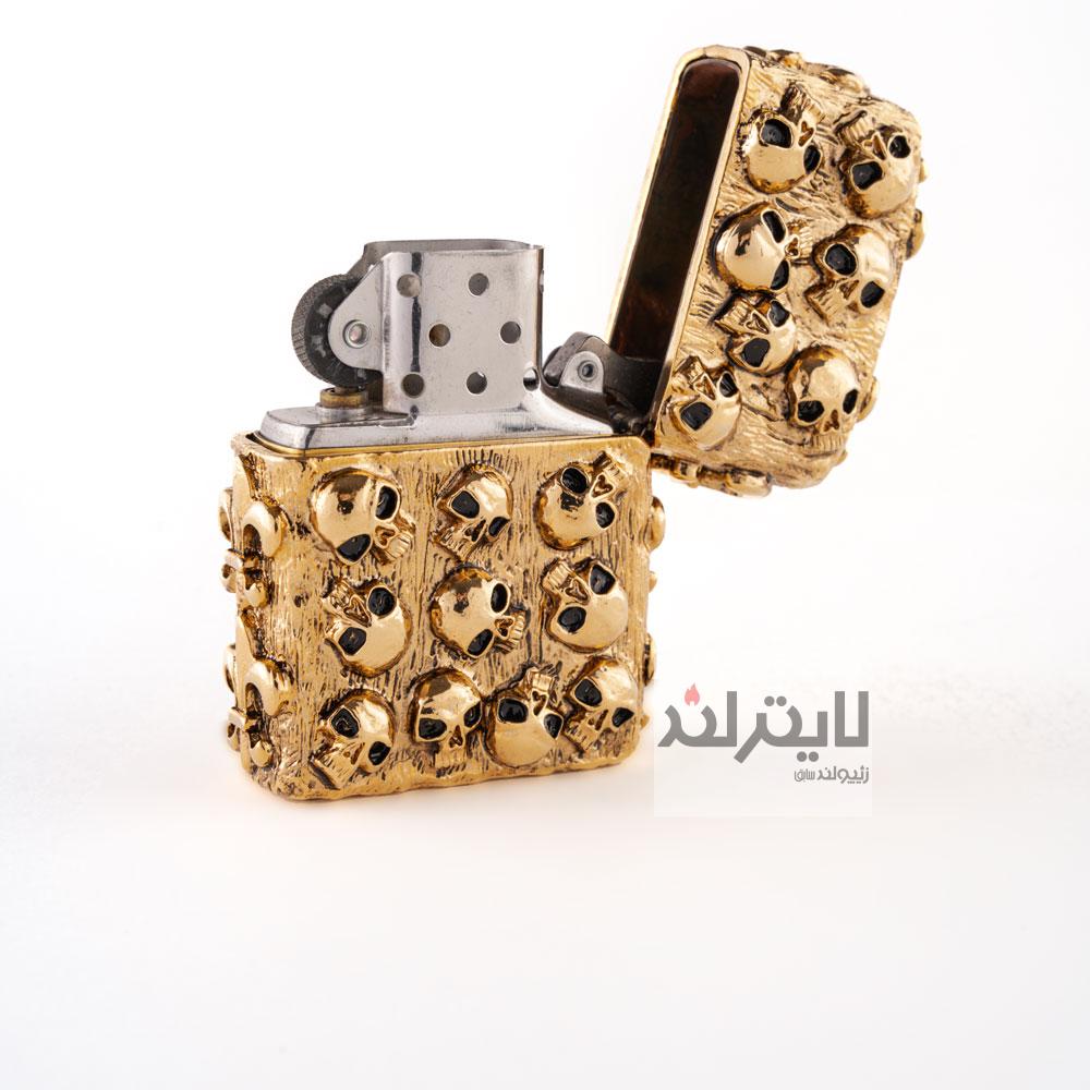 فندک زیپو مدل Metal Jacket Skull GII 1200 4 فندک زیپو مدل Metal Jacket Skull GII 1200 - Image 4