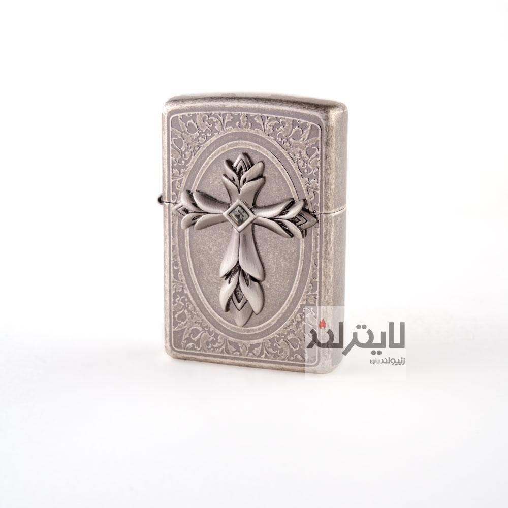 فندک زیپو مدل Pray Emblem(SA) 2416 1 فندک زیپو مدل Pray Emblem(SA) 2416