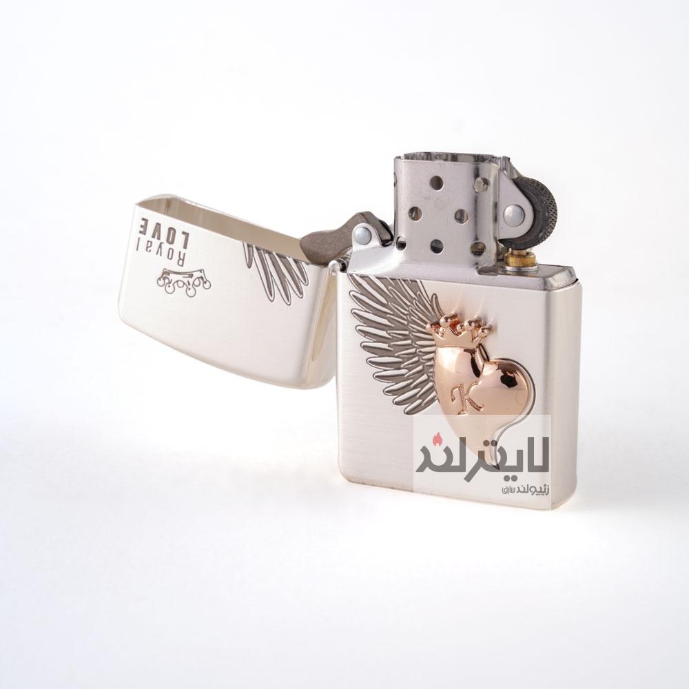 فندک زیپو مدل Royal Love SI 2428 3 فندک زیپو مدل Royal Love SI 2428 - Image 3